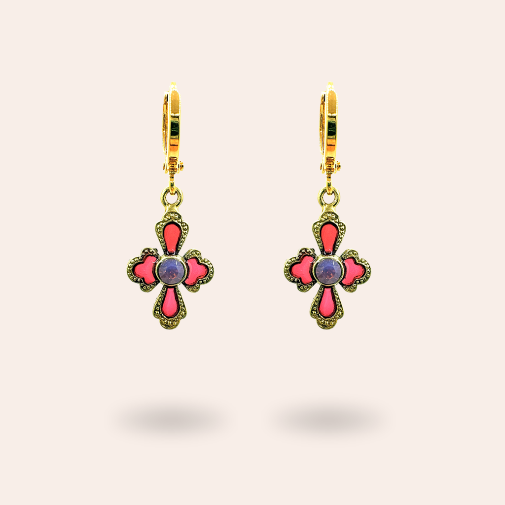 Boucles d'oreilles Cruz Dorées