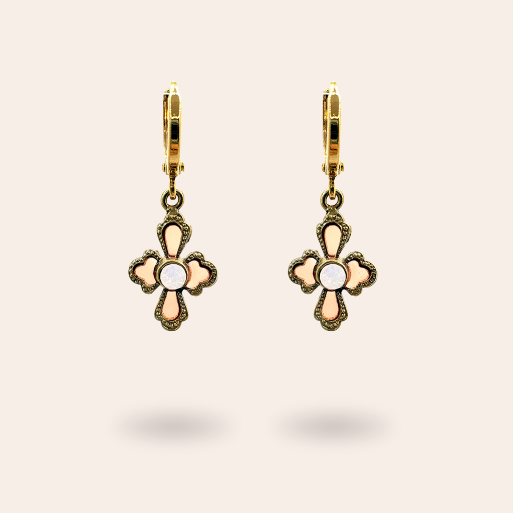 Boucles d'oreilles Cruz Dorées