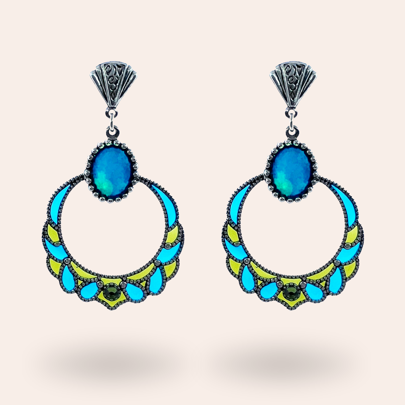 Boucles d'oreilles Calicia