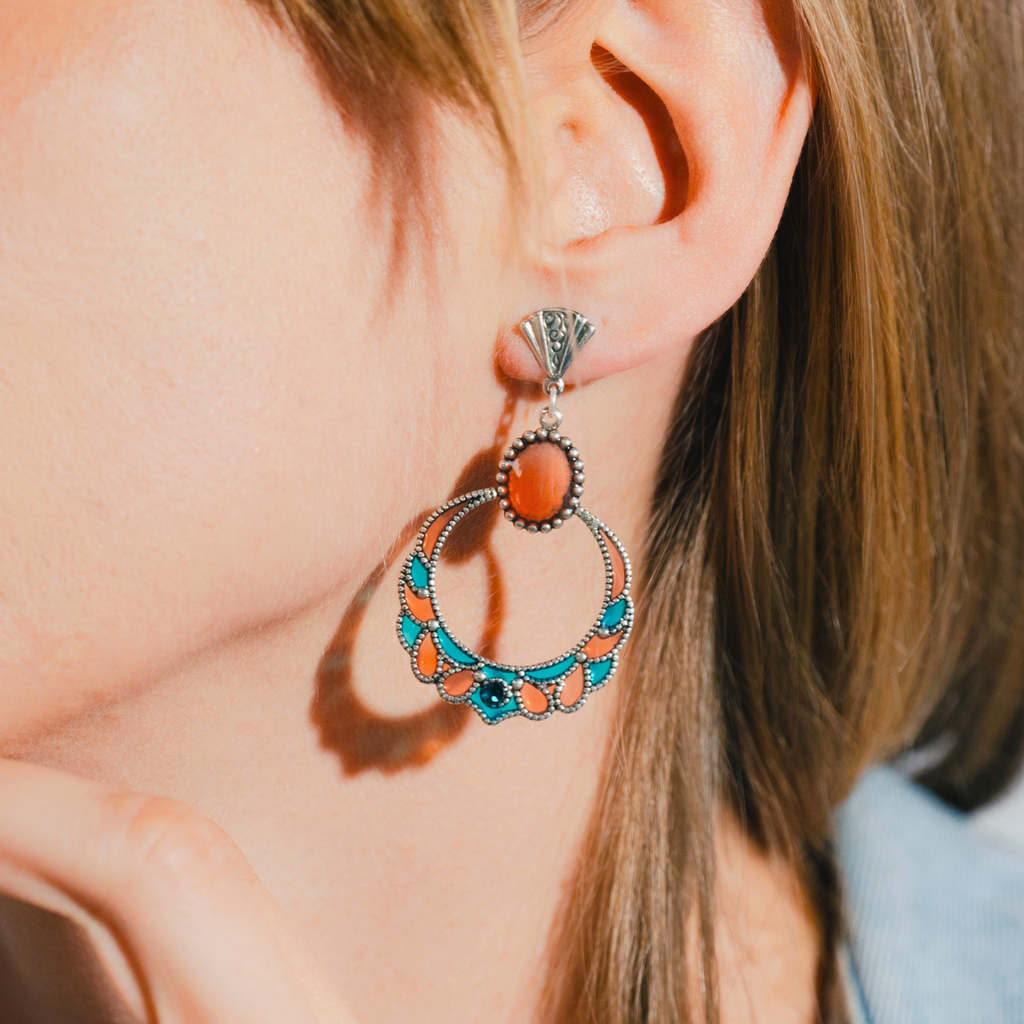 Boucles d'oreilles Calicia