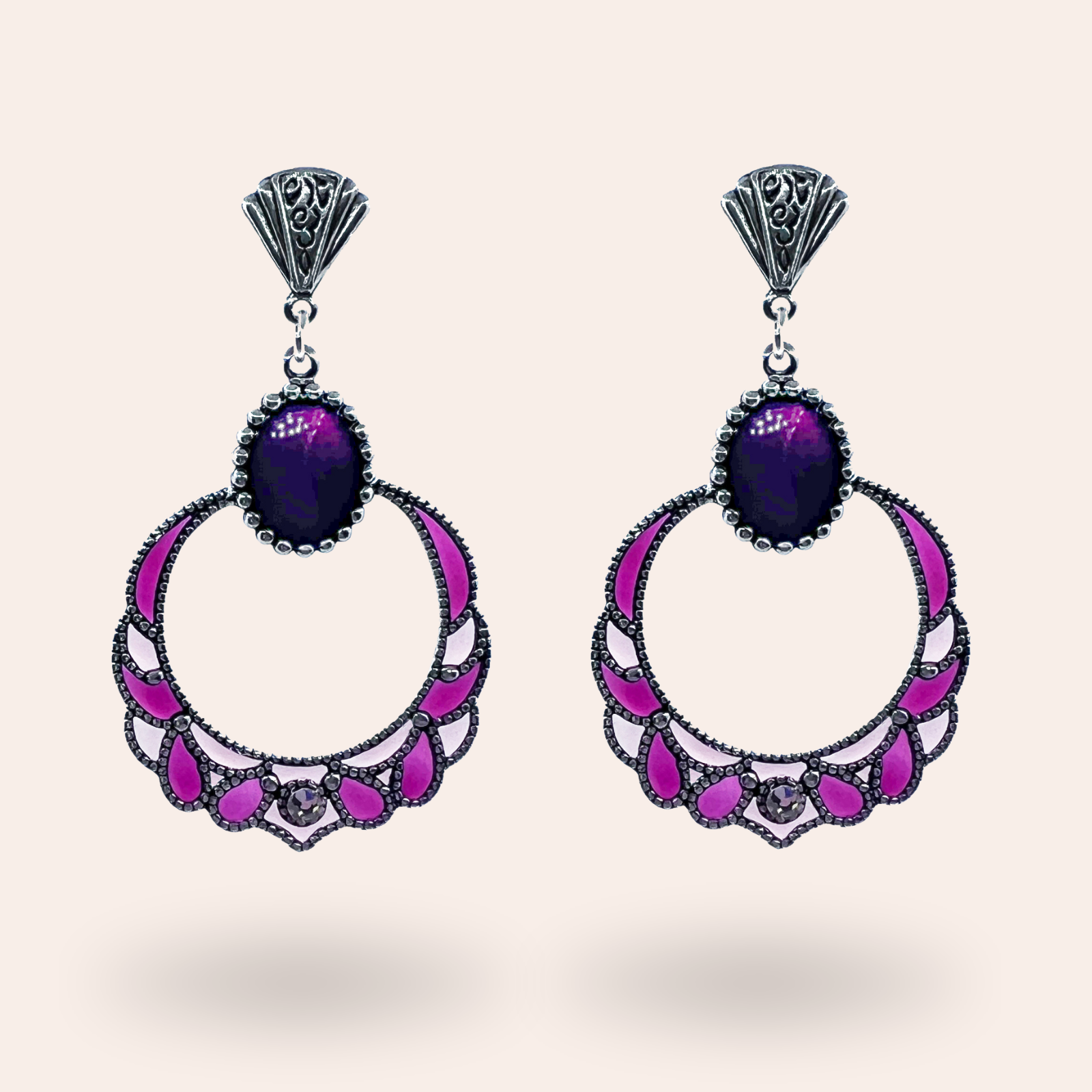 Boucles d'oreilles Calicia