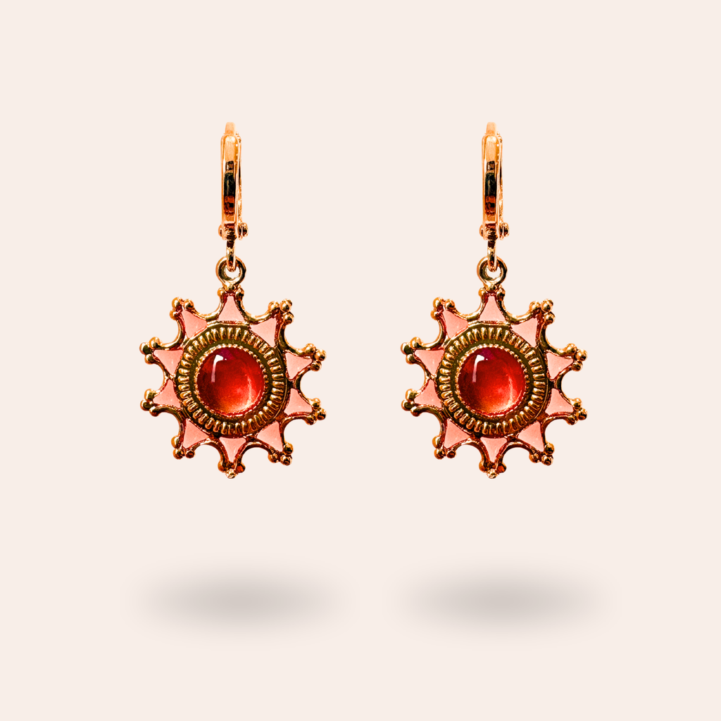 Boucles d'oreilles Philomène dorées