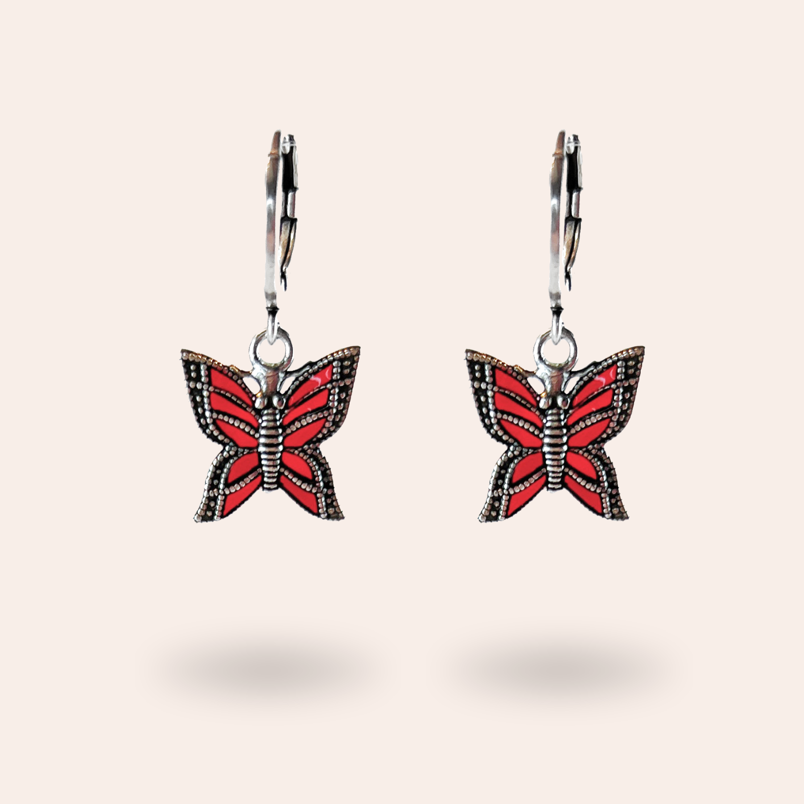 Boucles d'oreilles Lycène