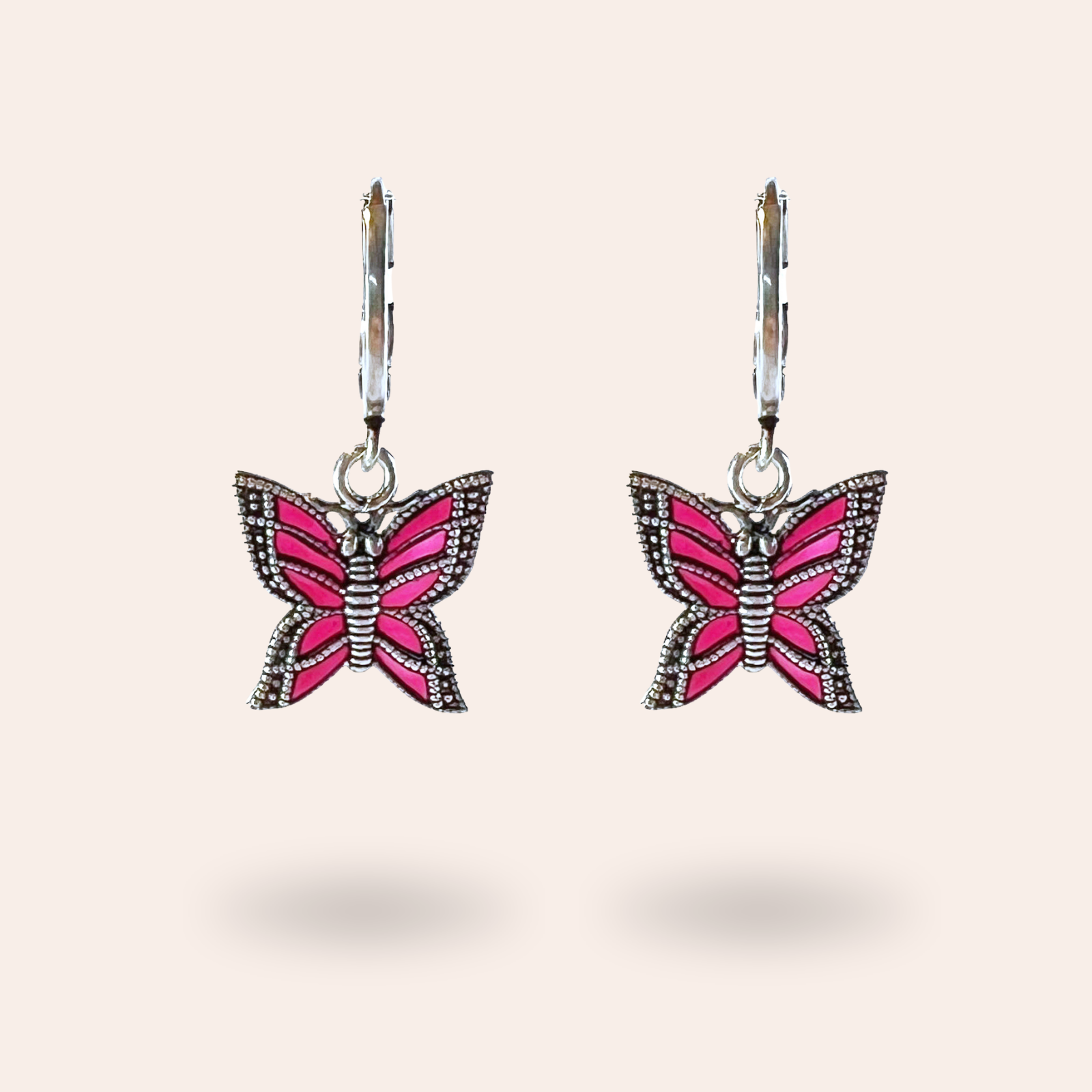 Boucles d'oreilles Lycène