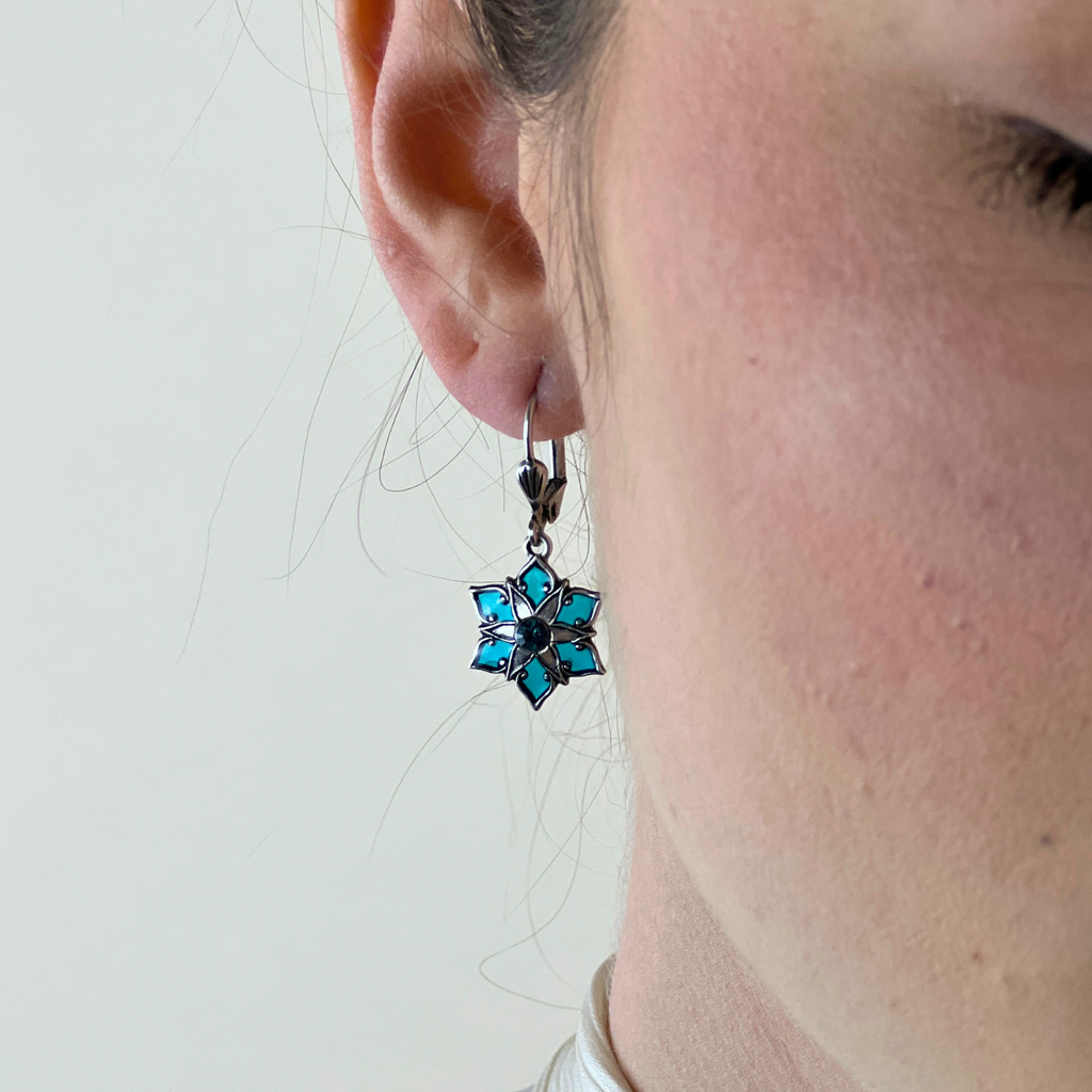 Boucles d'oreilles Mon étoile