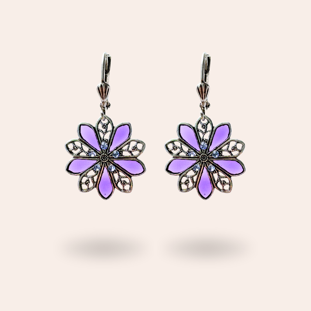Boucles d'oreilles Dahlia
