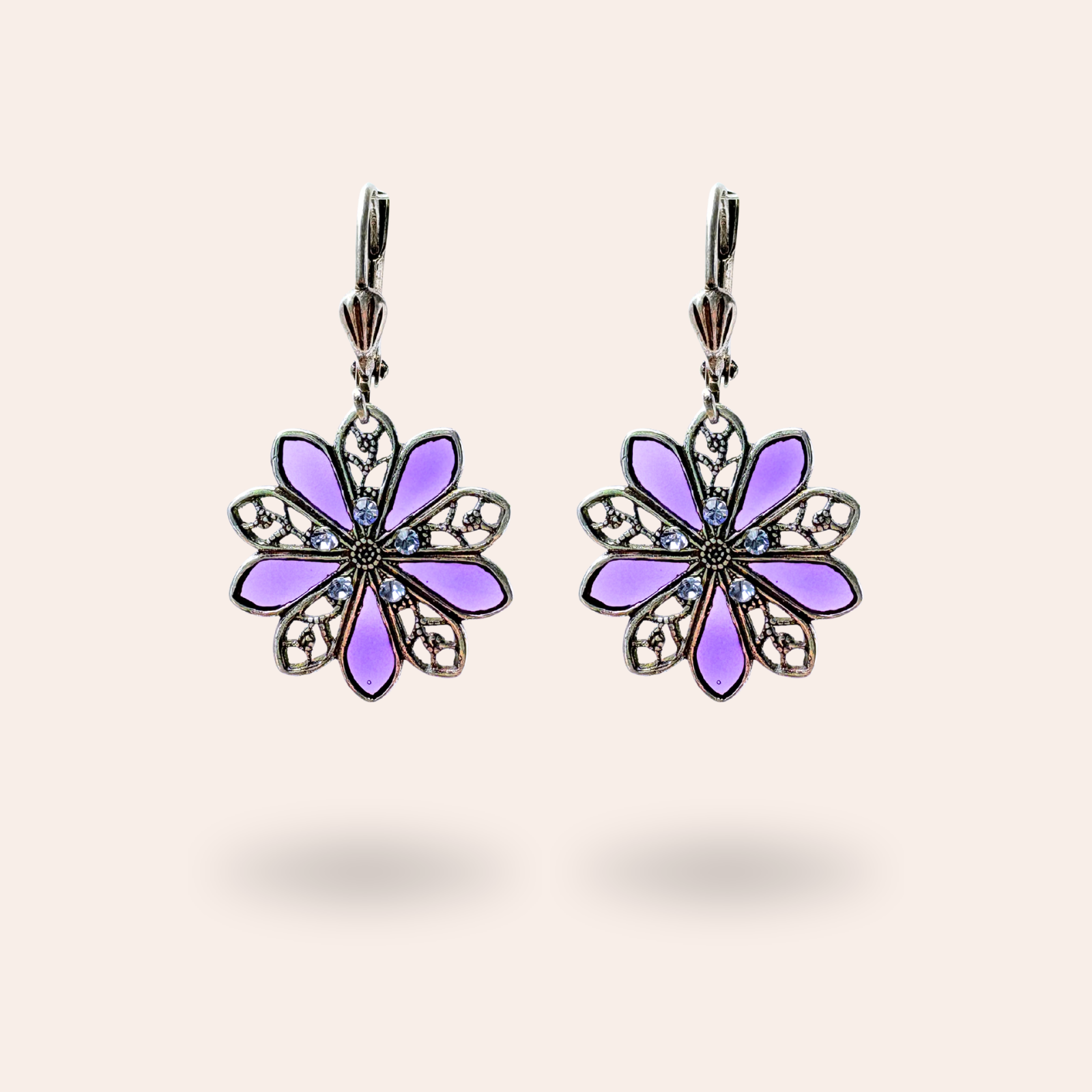 Boucles d'oreilles Dahlia