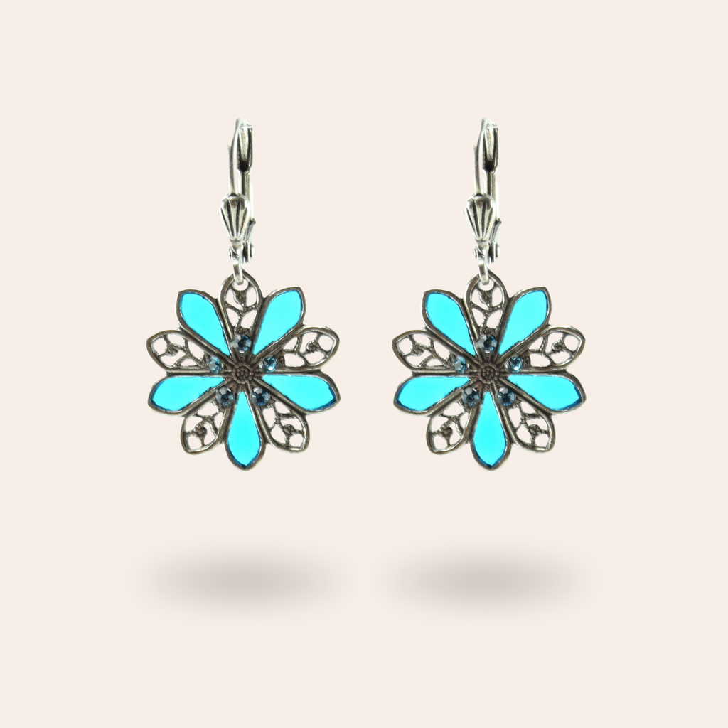 Boucles d'oreilles Dahlia