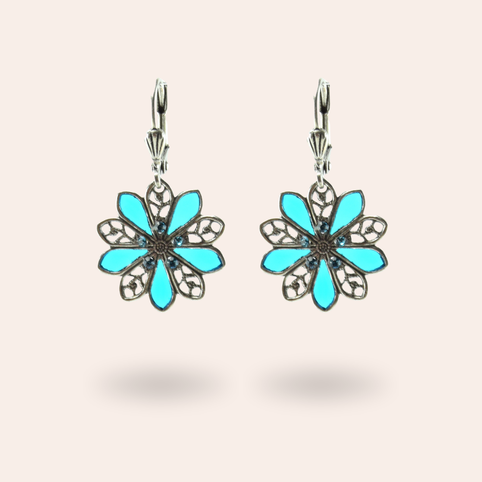 Boucles d'oreilles Dahlia