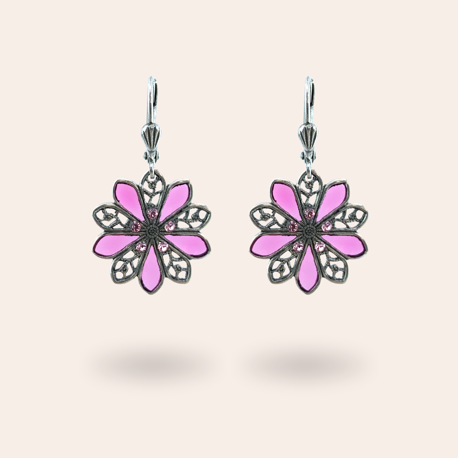 Boucles d'oreilles Dahlia