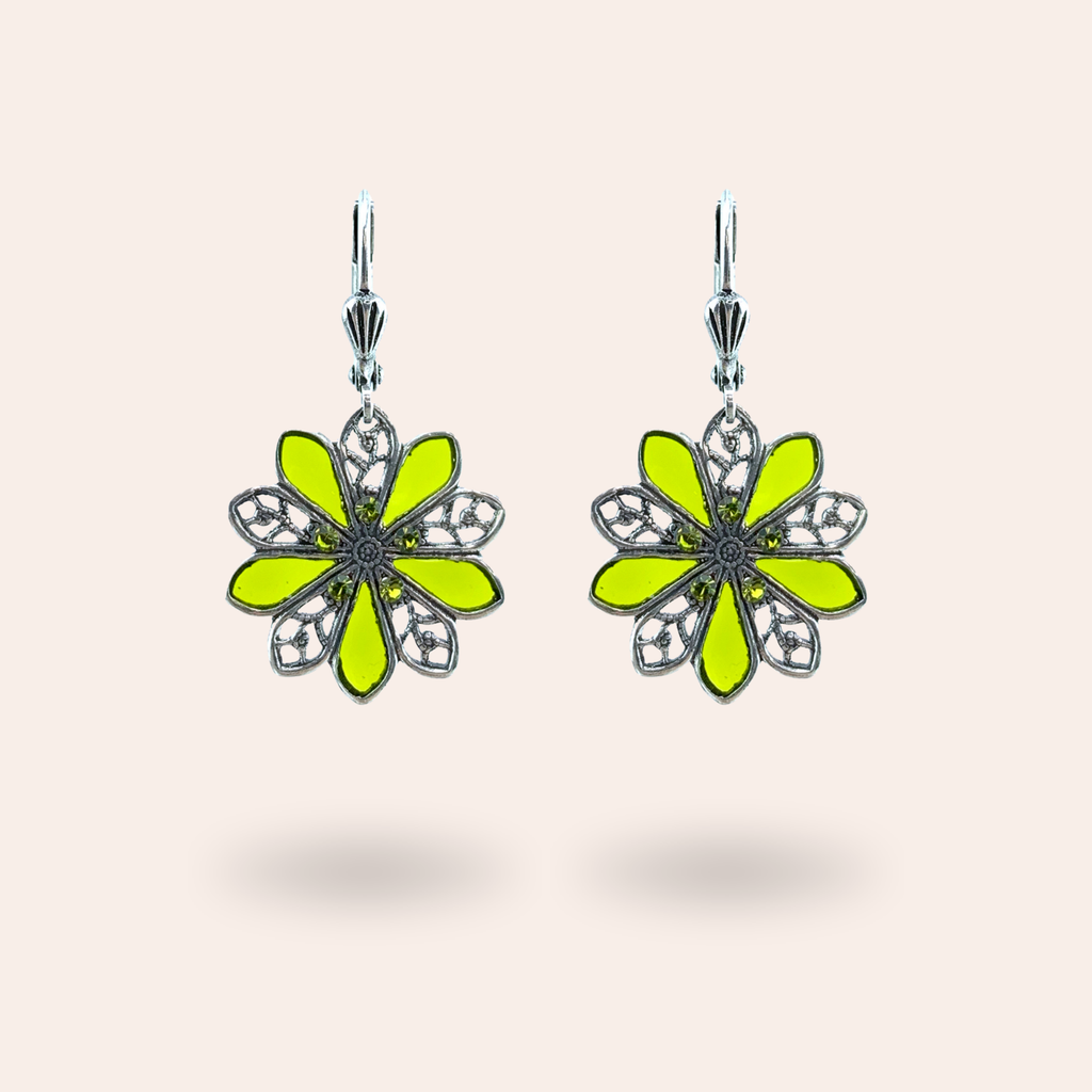 Boucles d'oreilles Dahlia