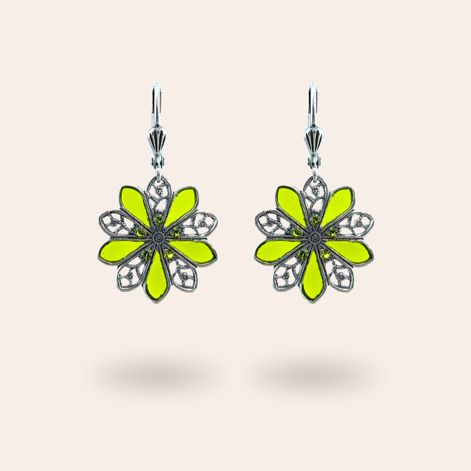Boucles d'oreilles Dahlia