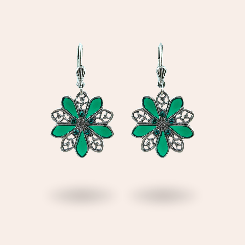 Boucles d'oreilles Dahlia