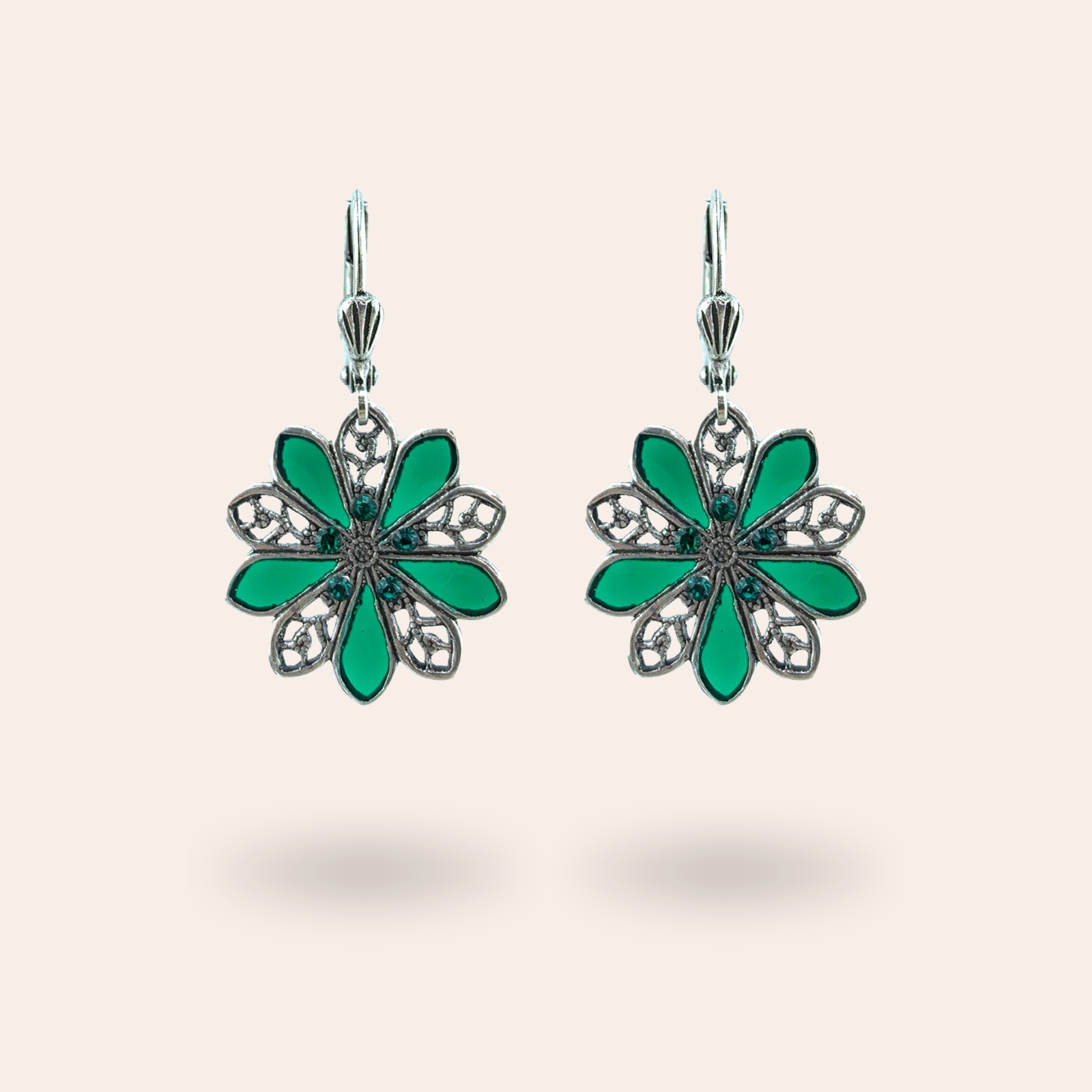 Boucles d'oreilles Dahlia