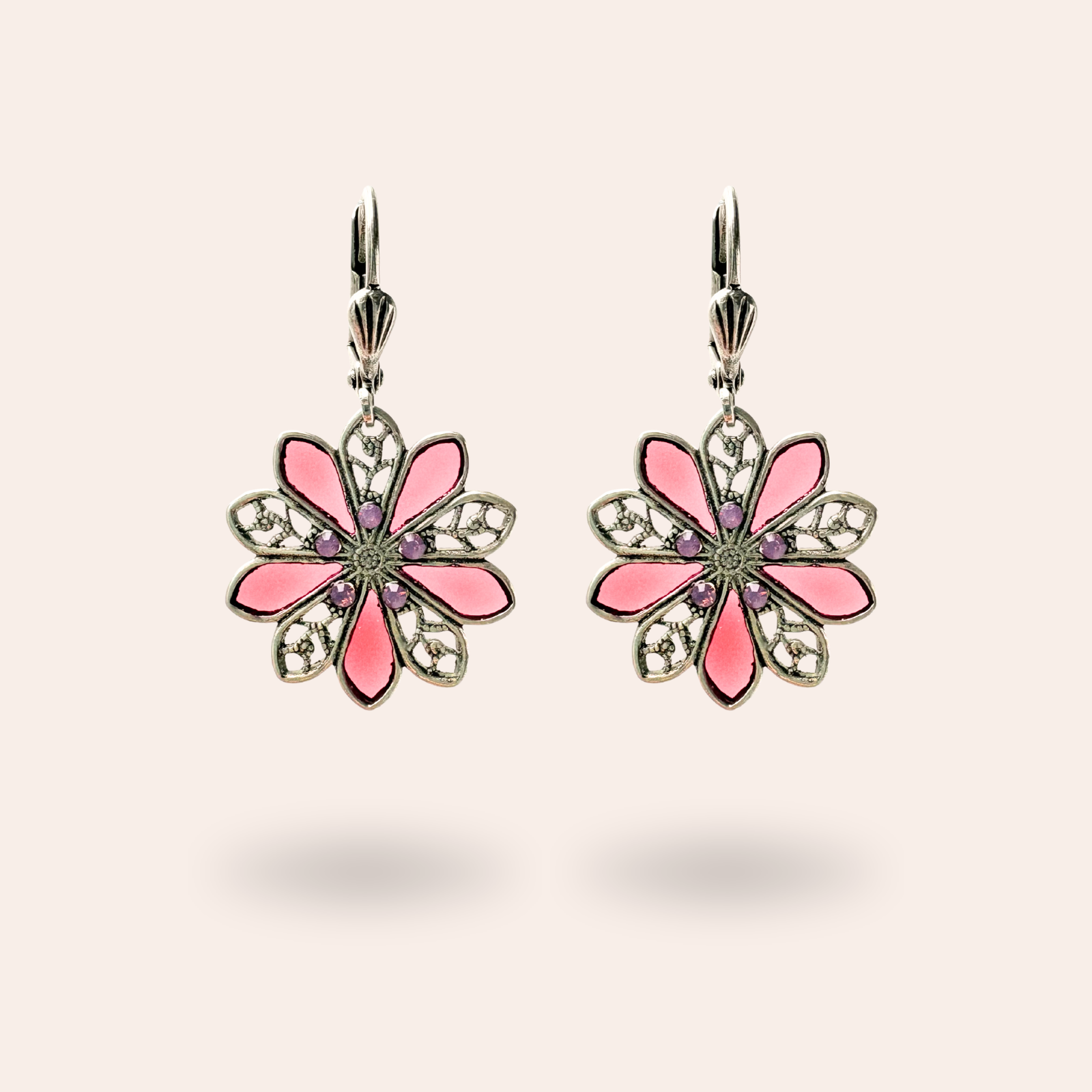 Boucles d'oreilles Dahlia