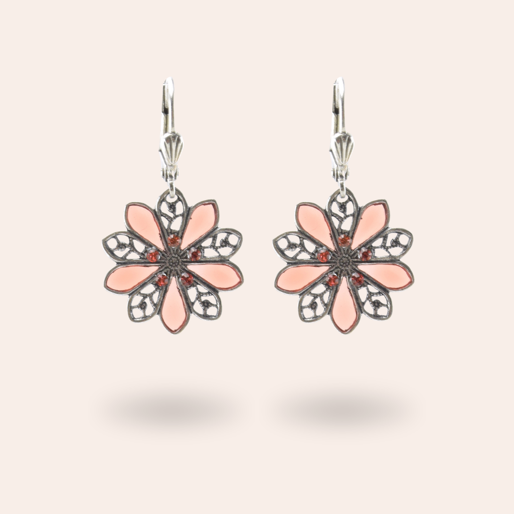 Boucles d'oreilles Dahlia