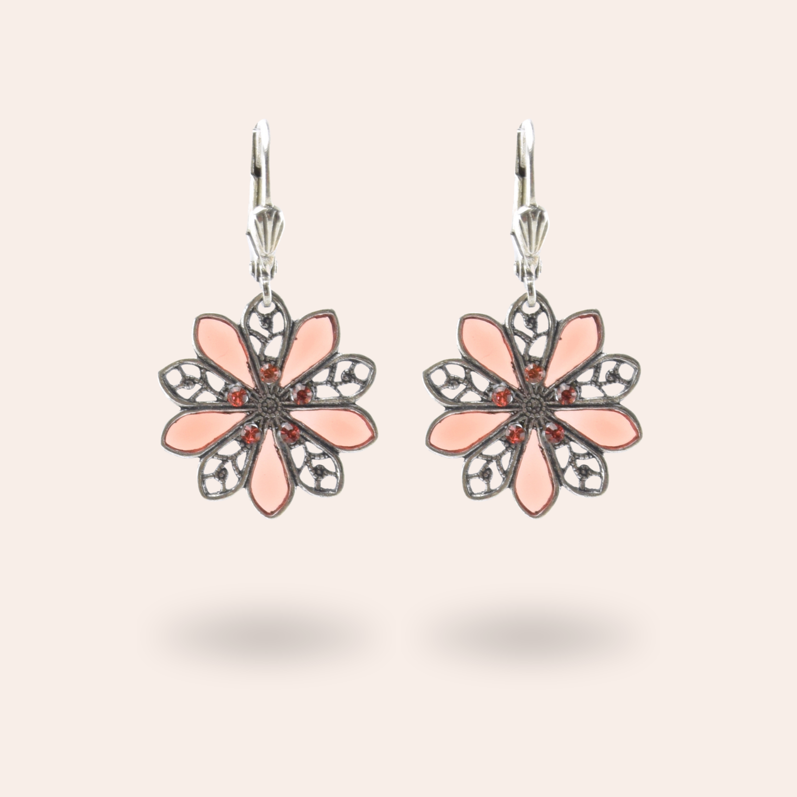 Boucles d'oreilles Dahlia