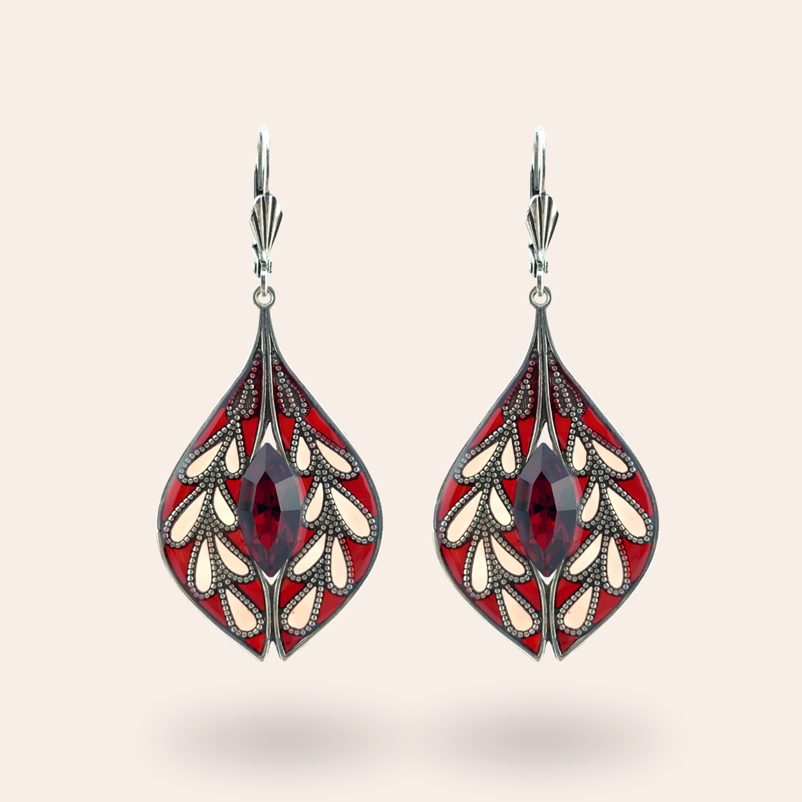 Boucles d'oreilles Gentiane