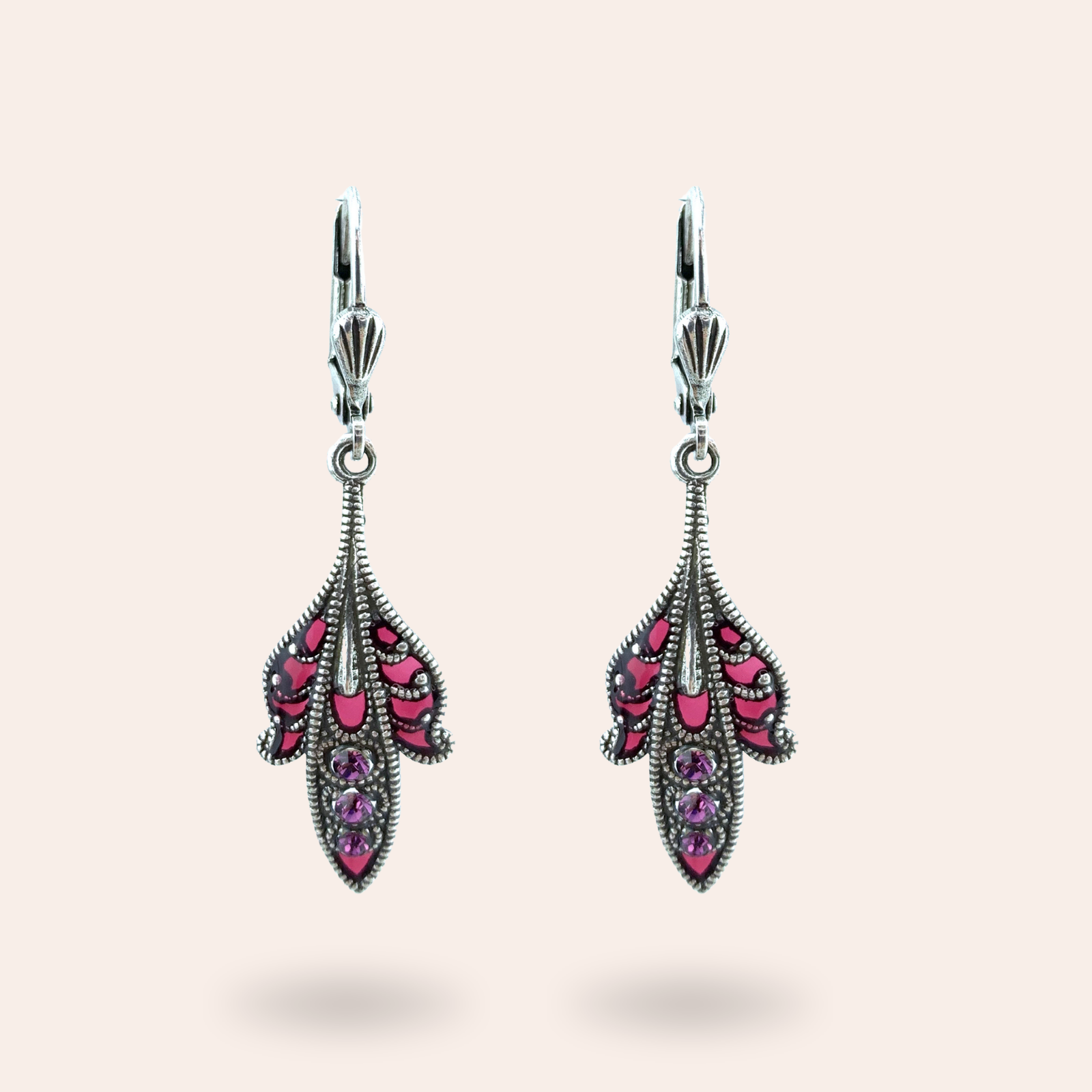 Boucles d'oreilles Printanière