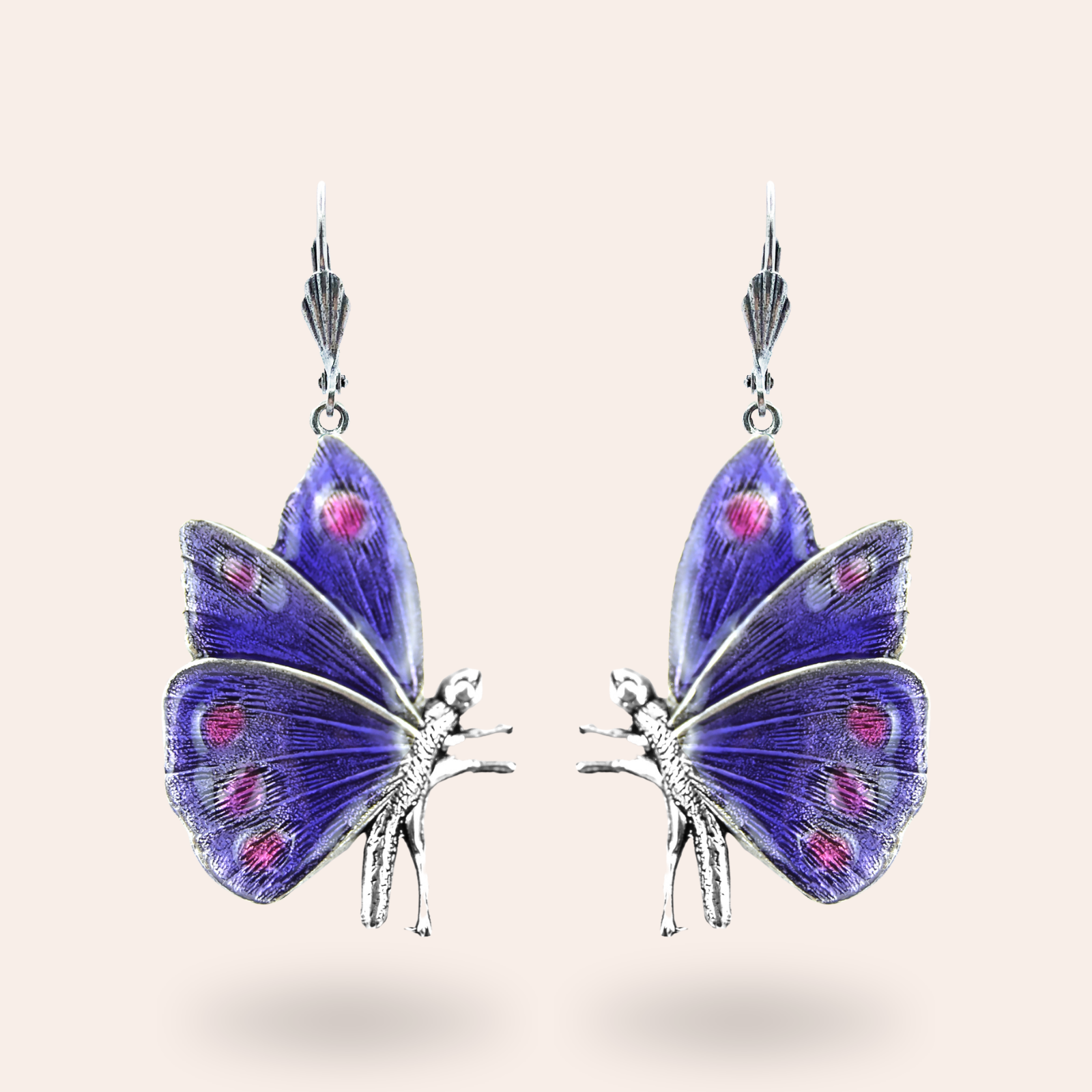 Boucles d'oreilles Papillon