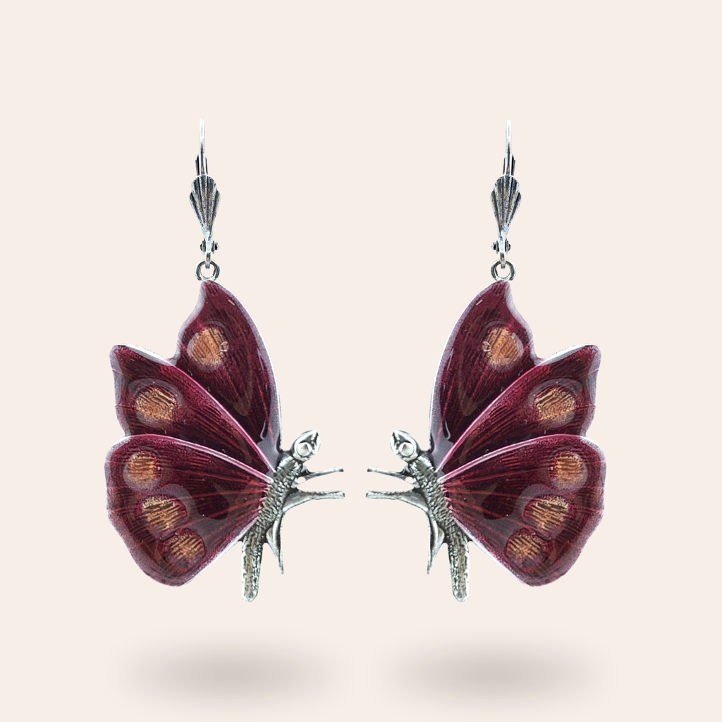 Boucles d'oreilles Papillon
