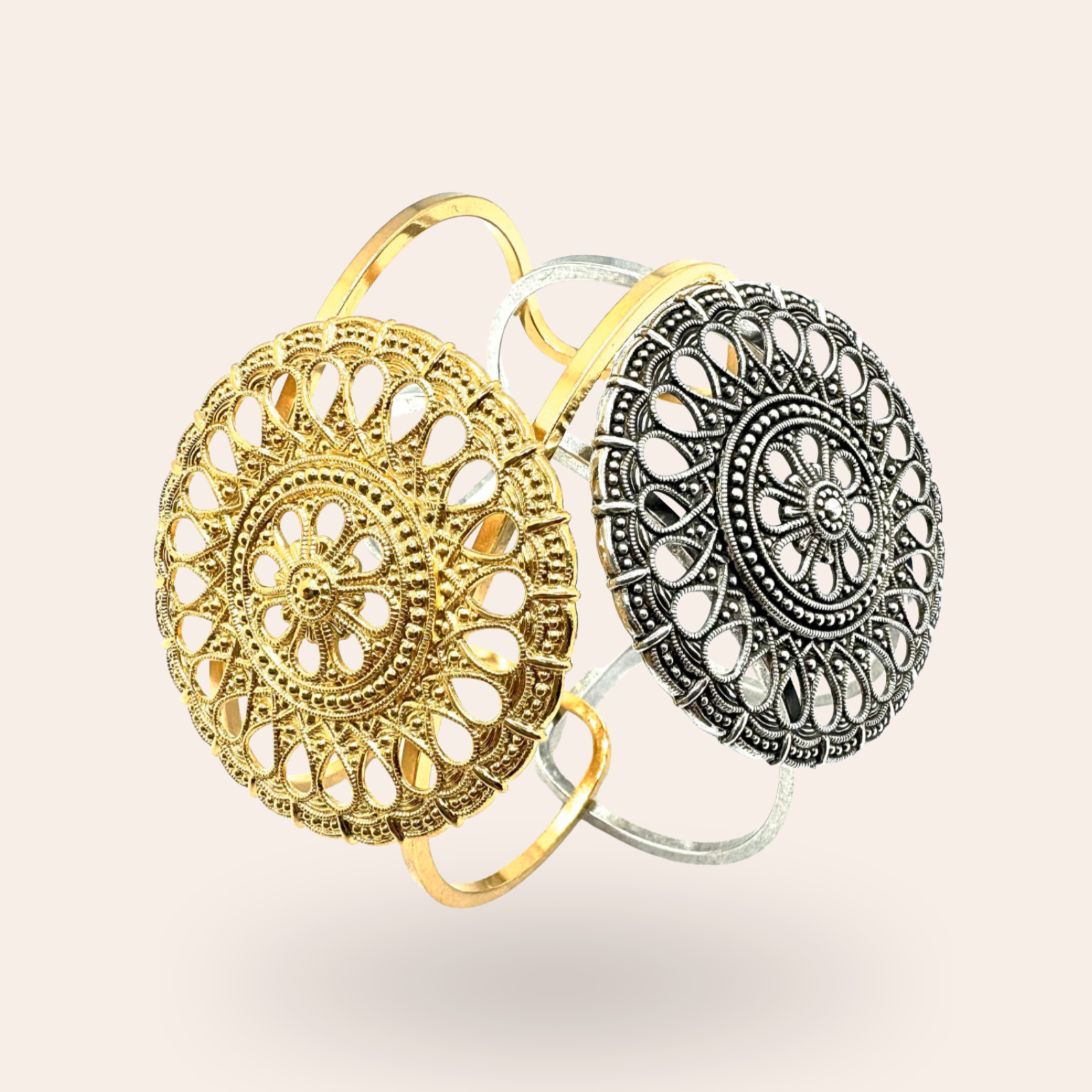Bracelet Etrusque Argenté