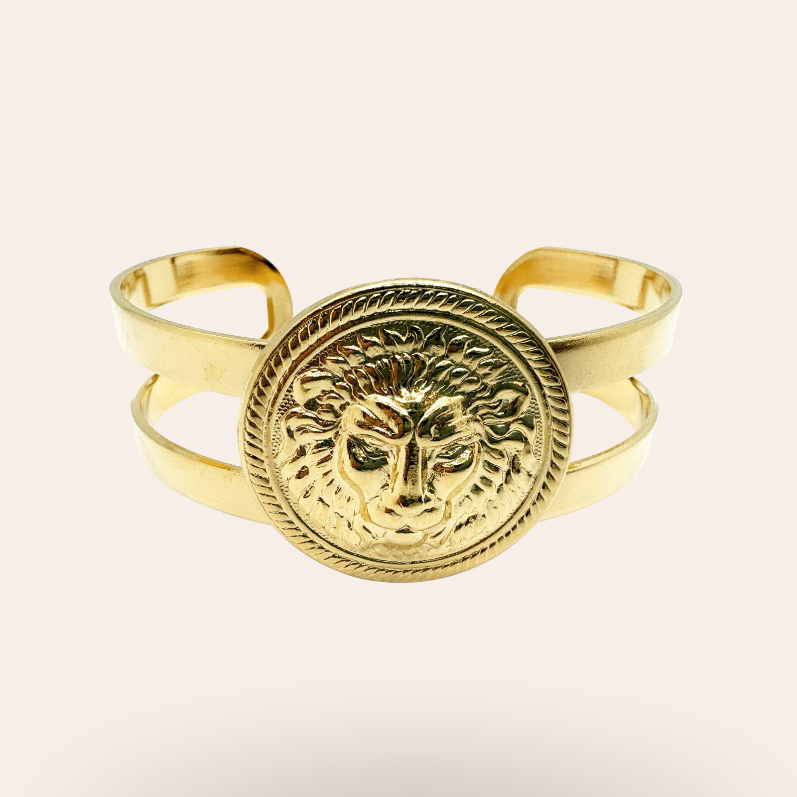 Bracelet Lion Doré