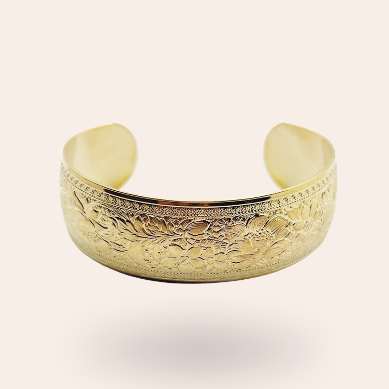 Bracelet Gravure Doré