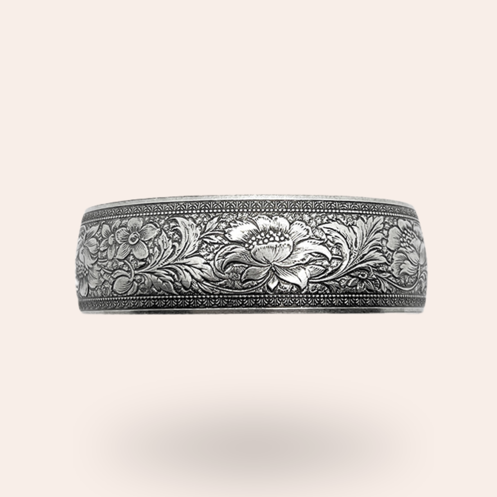 Bracelet Gravure Argenté