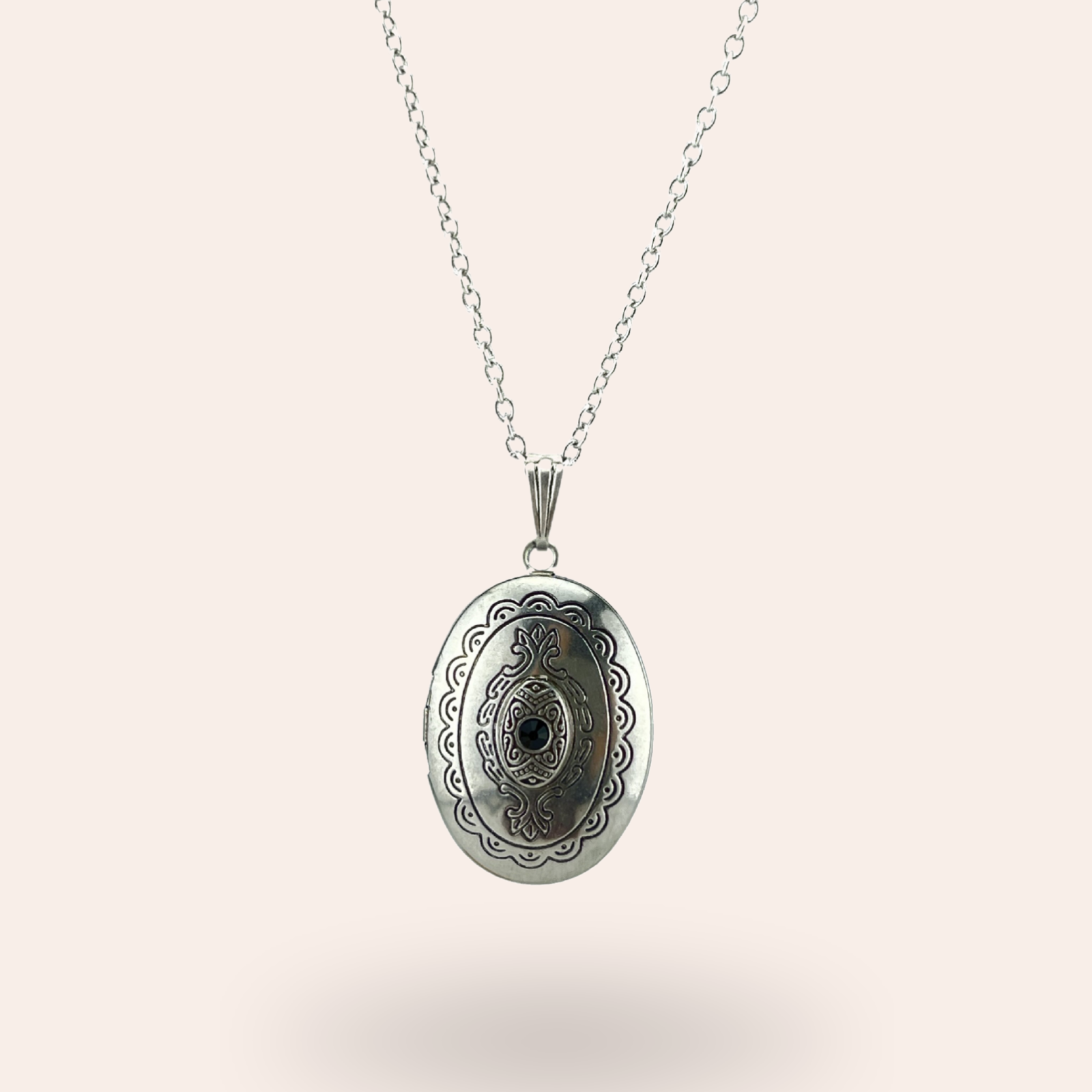 Collier Locket rita Argenté