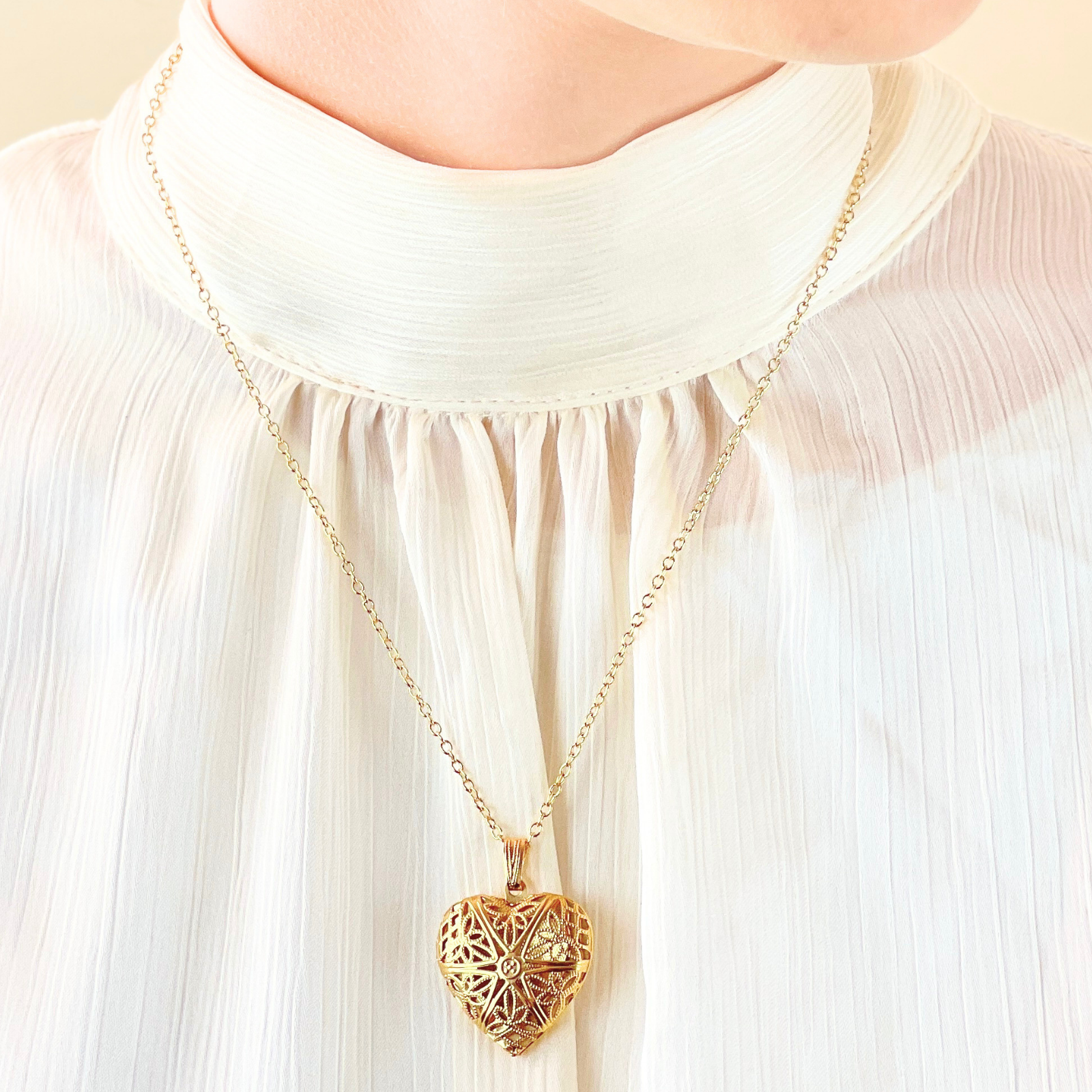 Collier Amore Doré