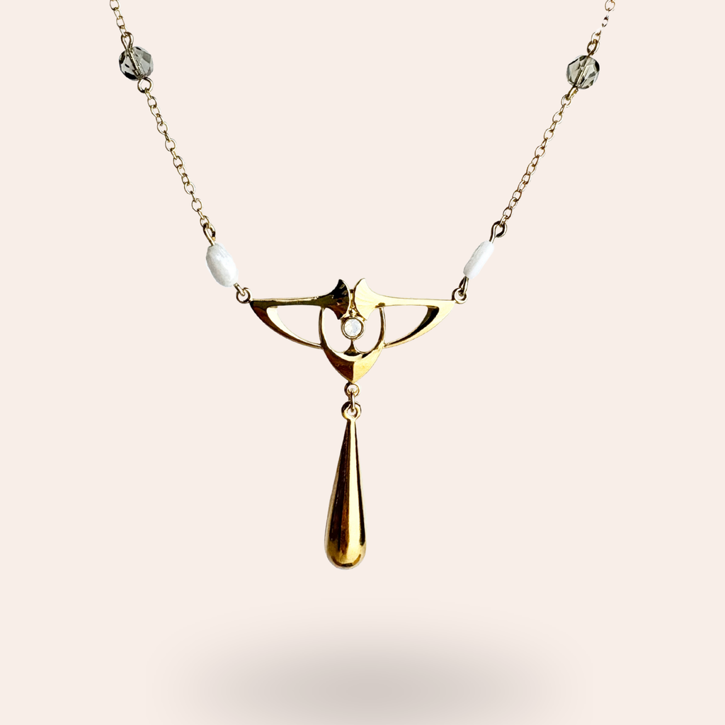 Collier Belle époque Doré