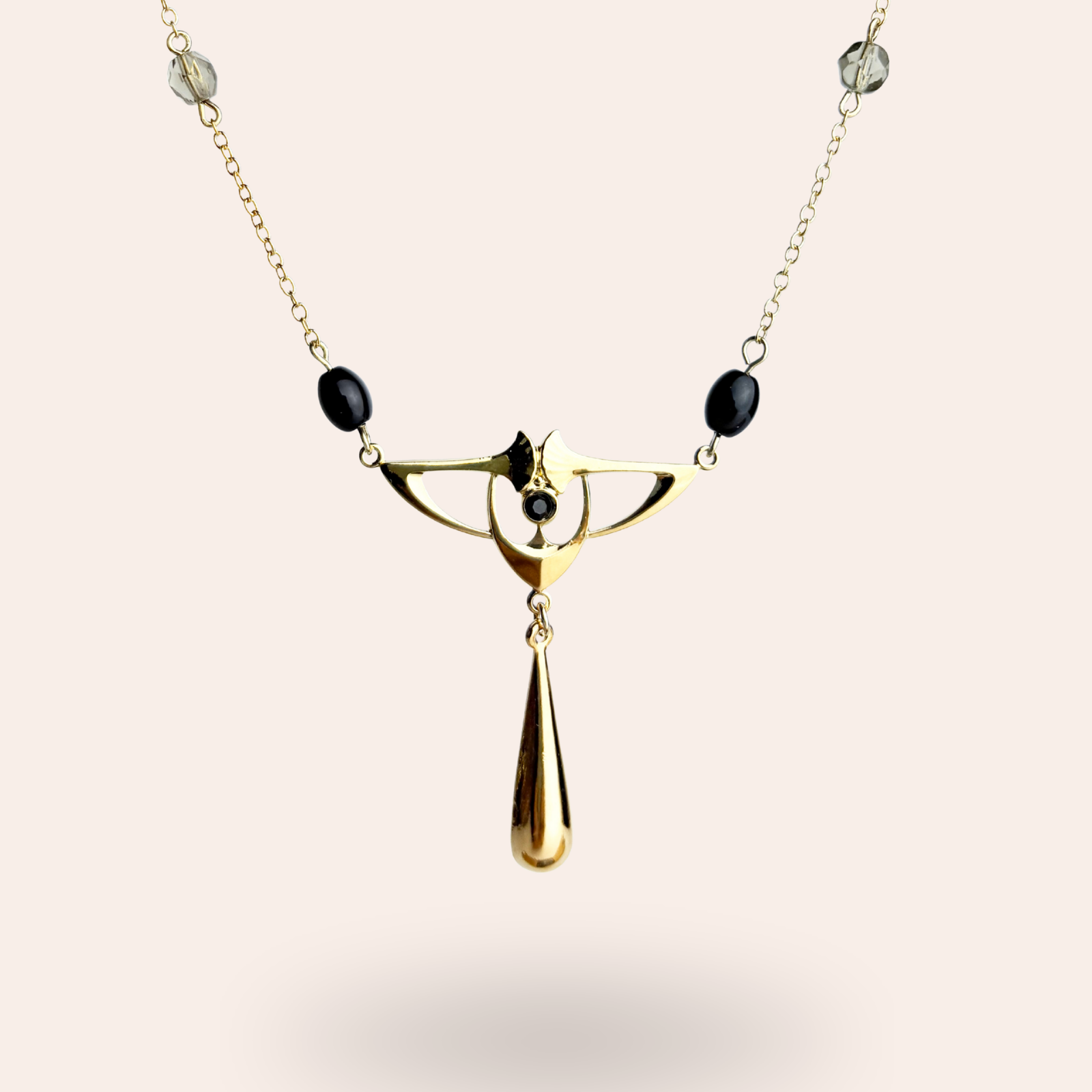 Collier Belle époque Doré