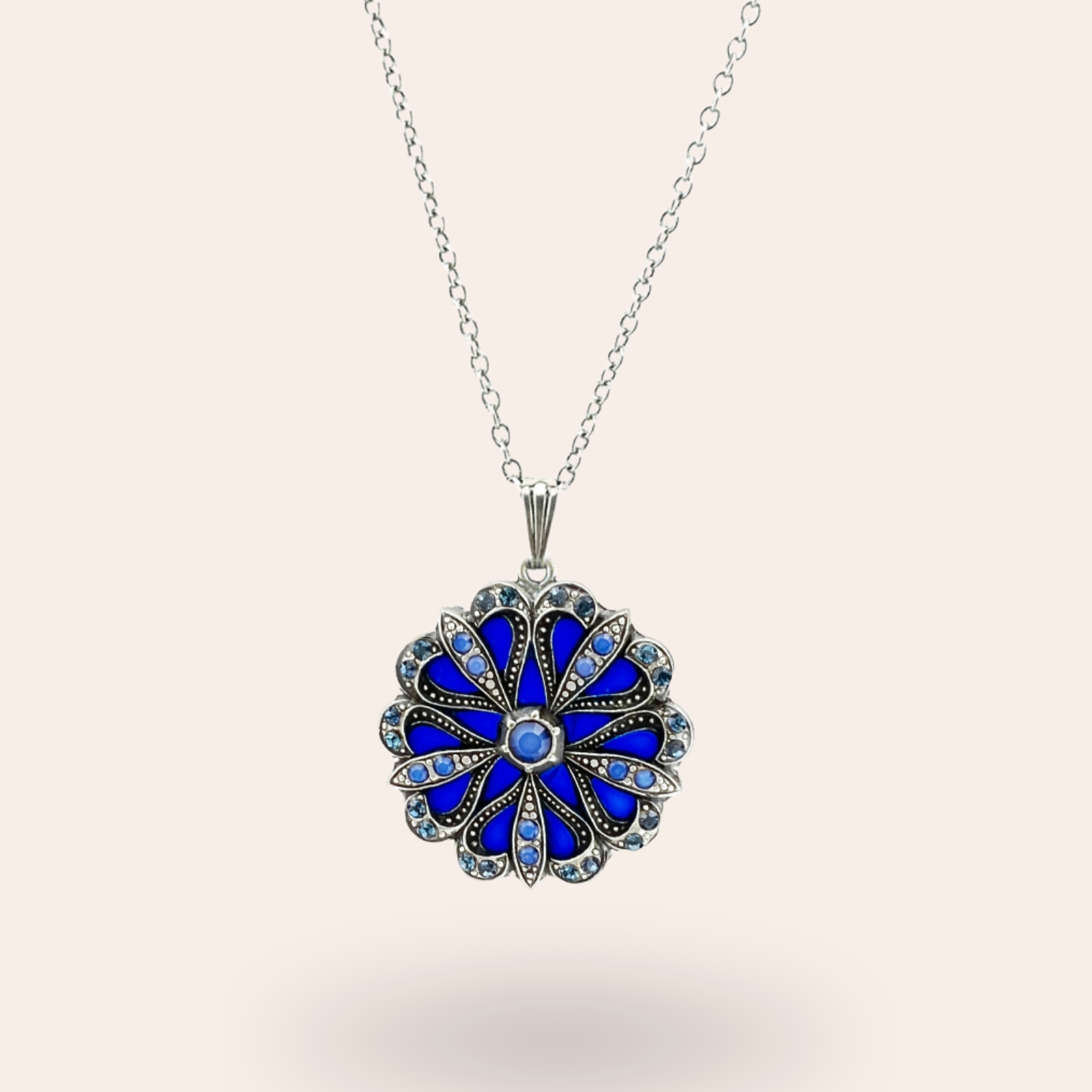 Collier Flore Argenté