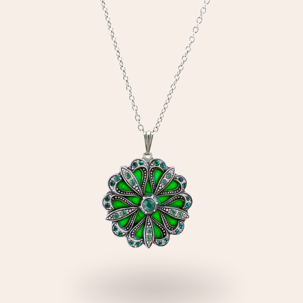 Collier Flore Argenté