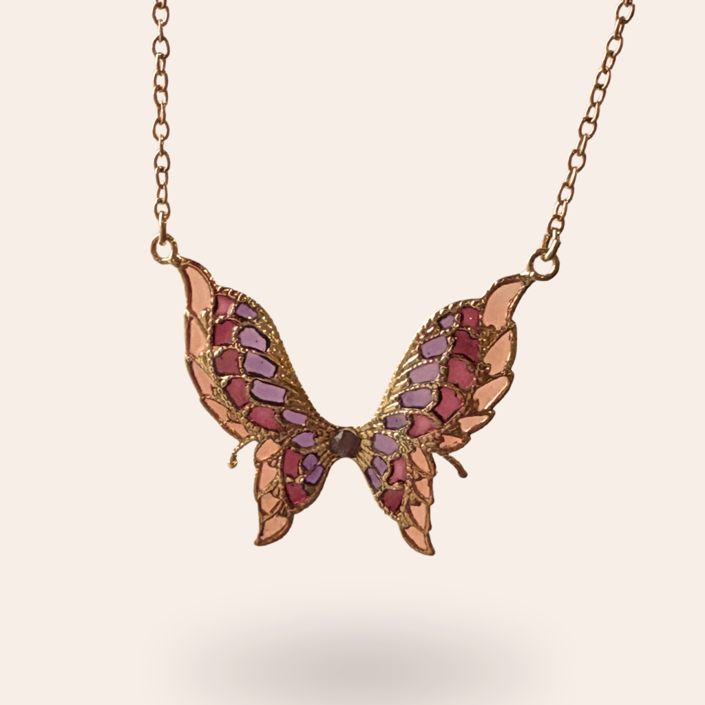 Collier Papilio Doré