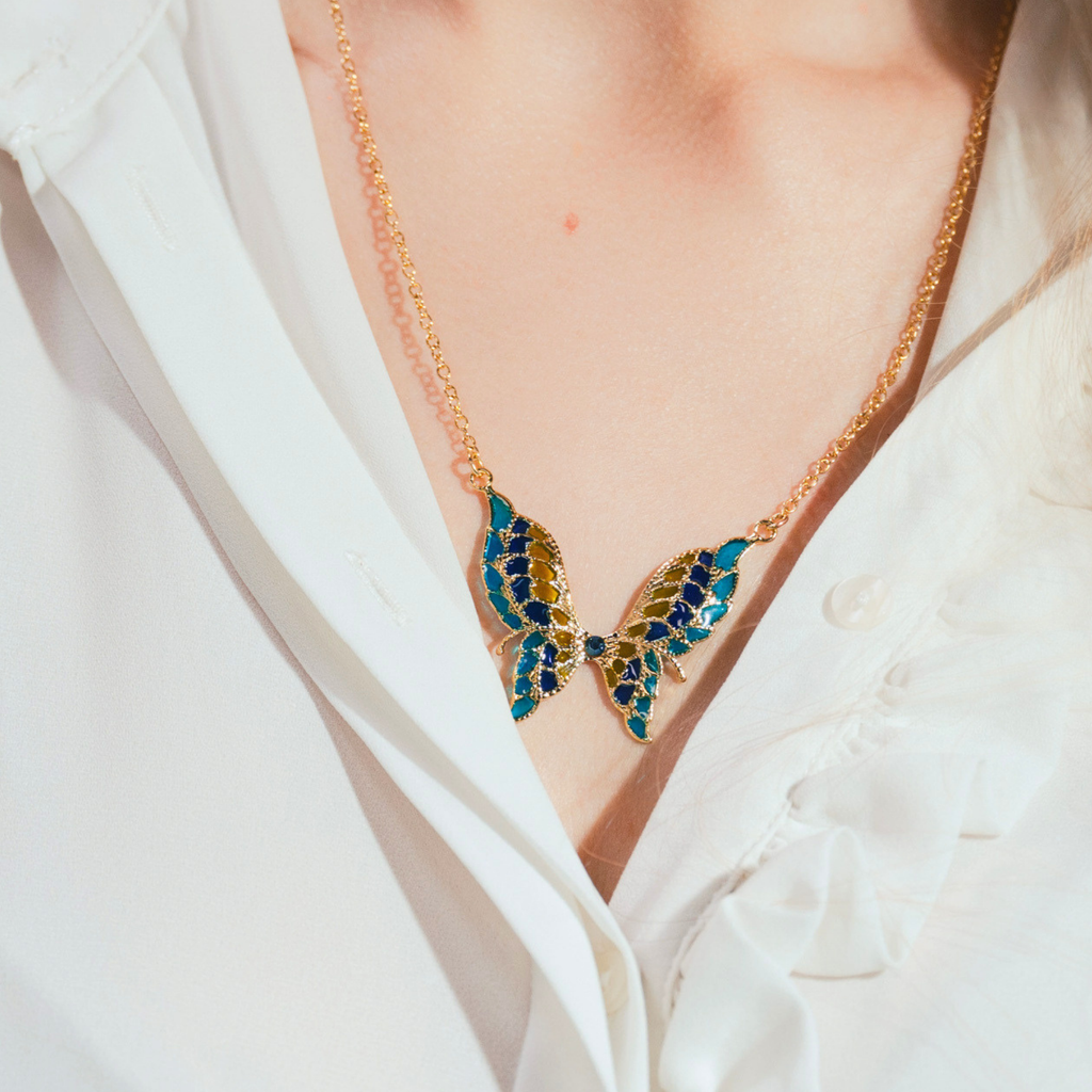 Collier Papilio Doré