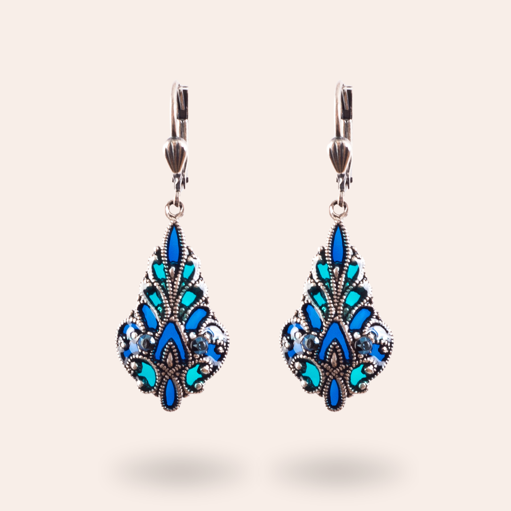 Boucles d'oreilles Mosaïque