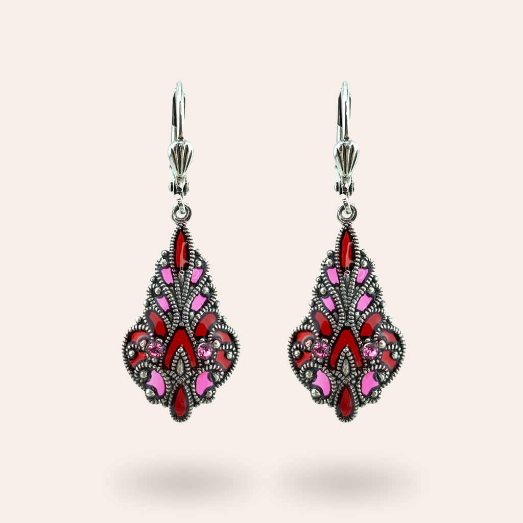 Boucles d'oreilles Mosaïque