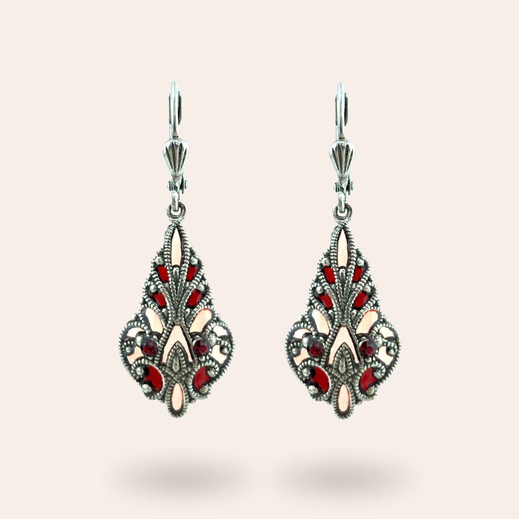 Boucles d'oreilles Mosaïque