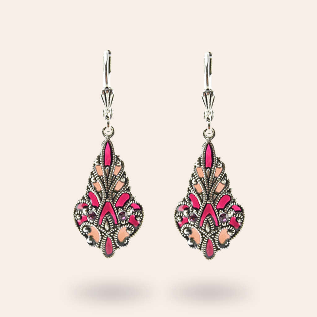 Boucles d'oreilles Mosaïque