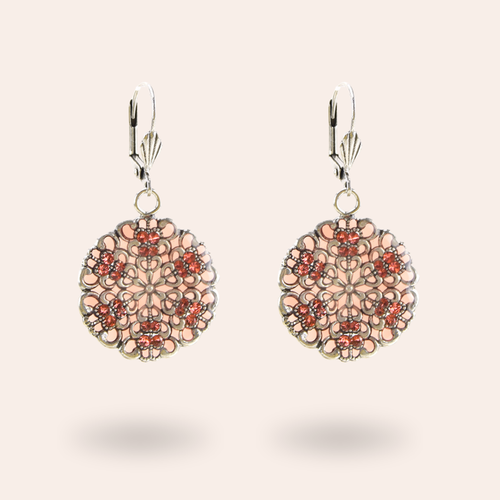 Boucles d'oreilles Fleuries