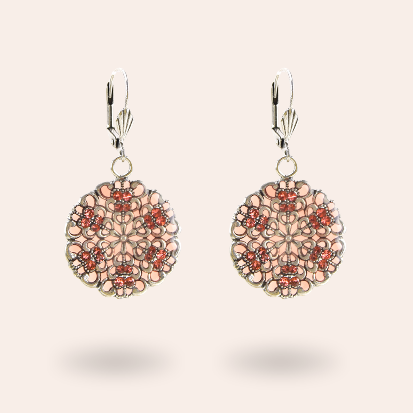 Boucles d'oreilles Fleuries
