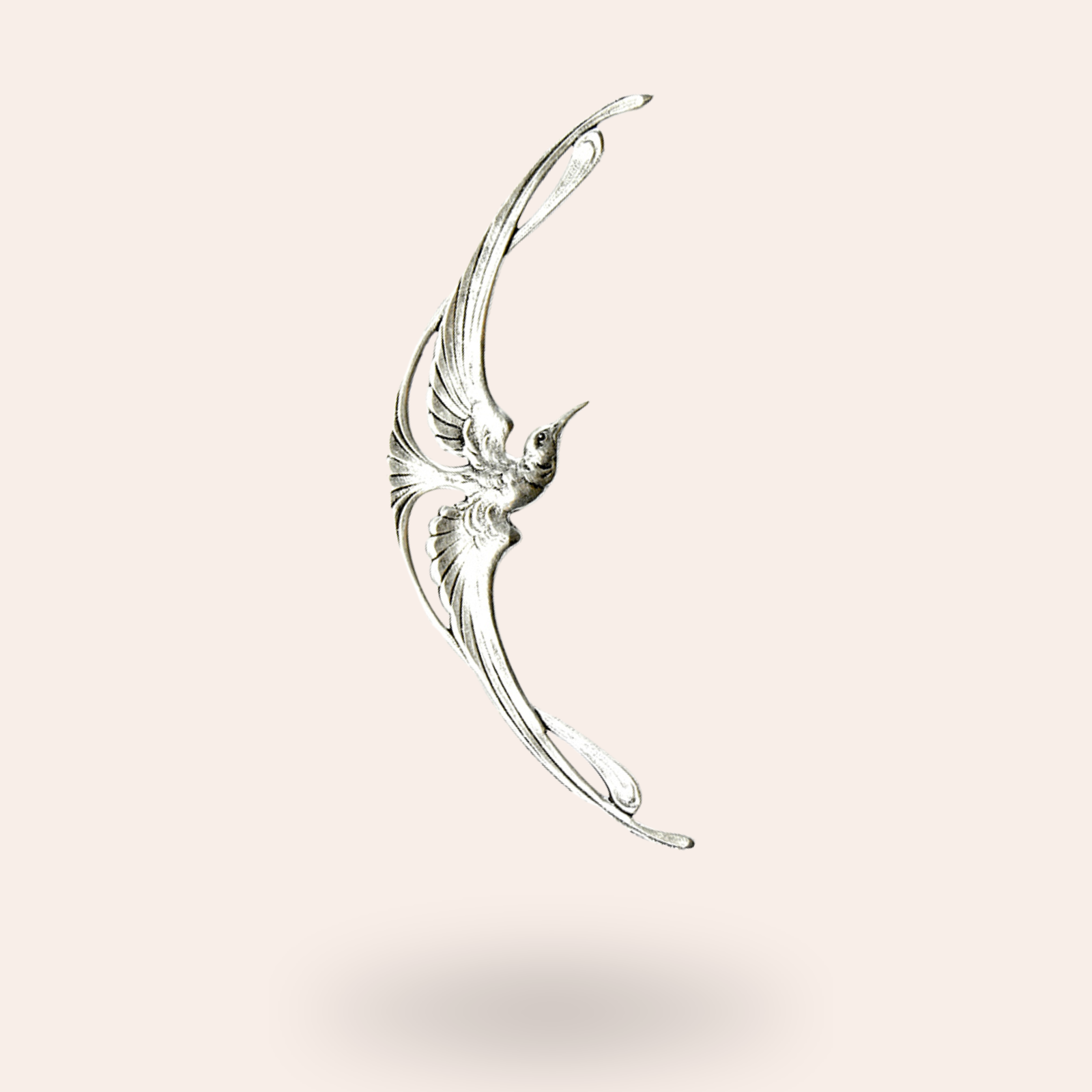 Broche Héron