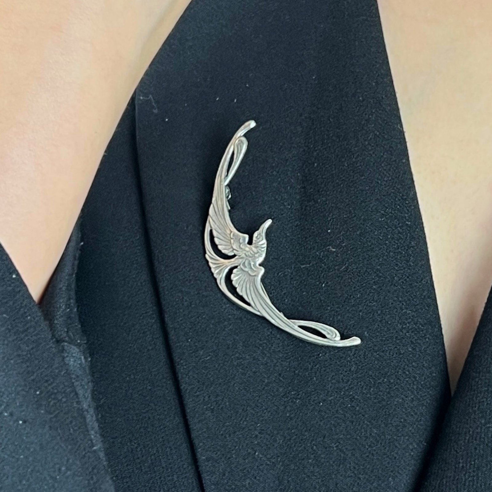 Broche Héron