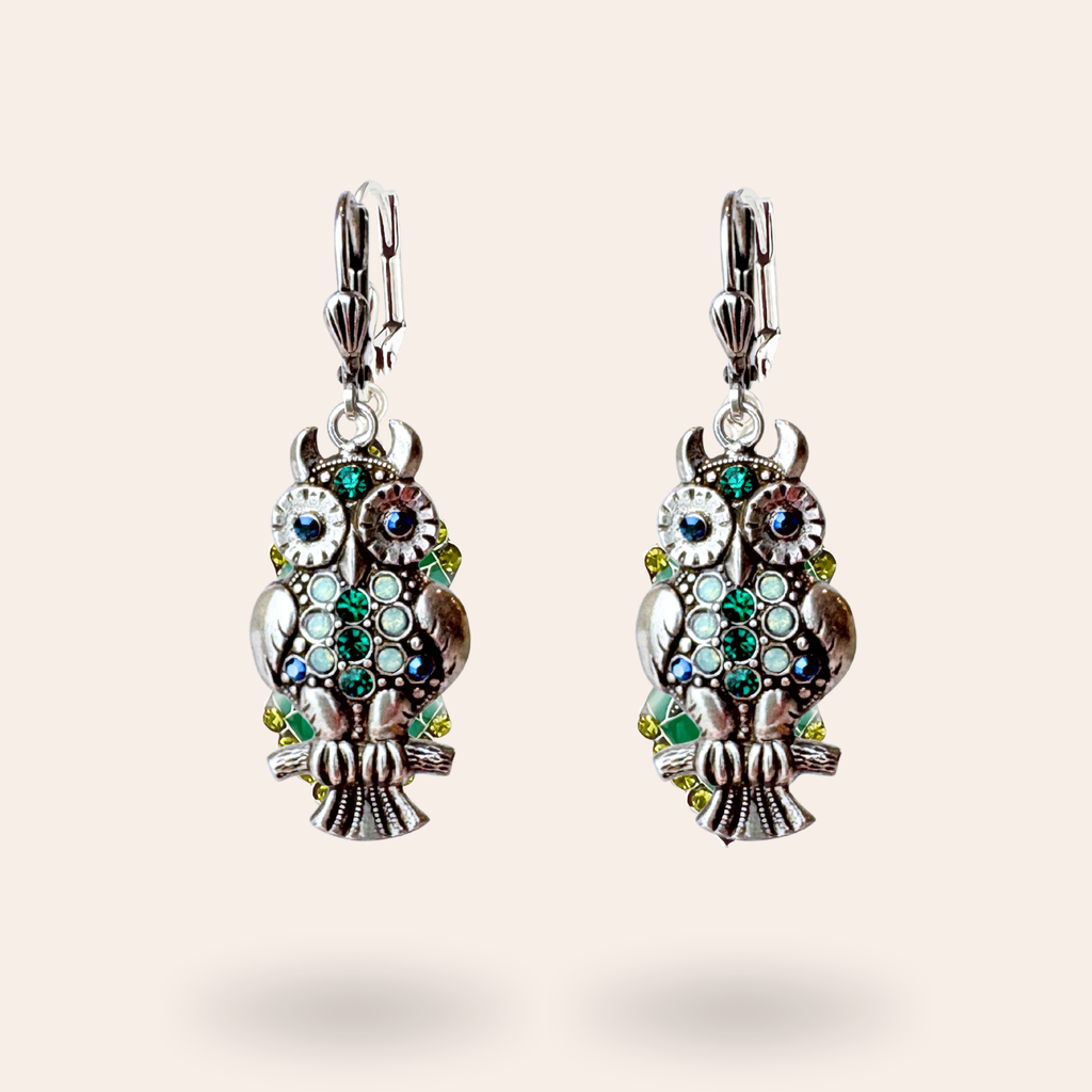 Boucles d'oreilles Chouettes