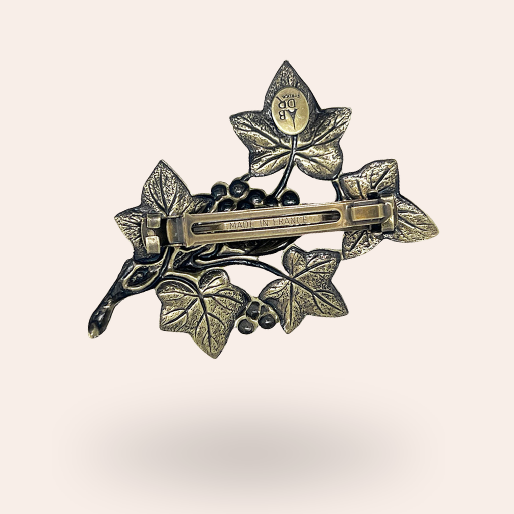 Barrette Lierre Laiton