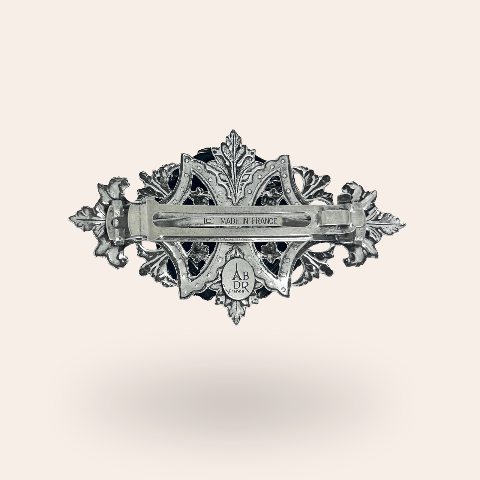 Barrette Lion Argentée
