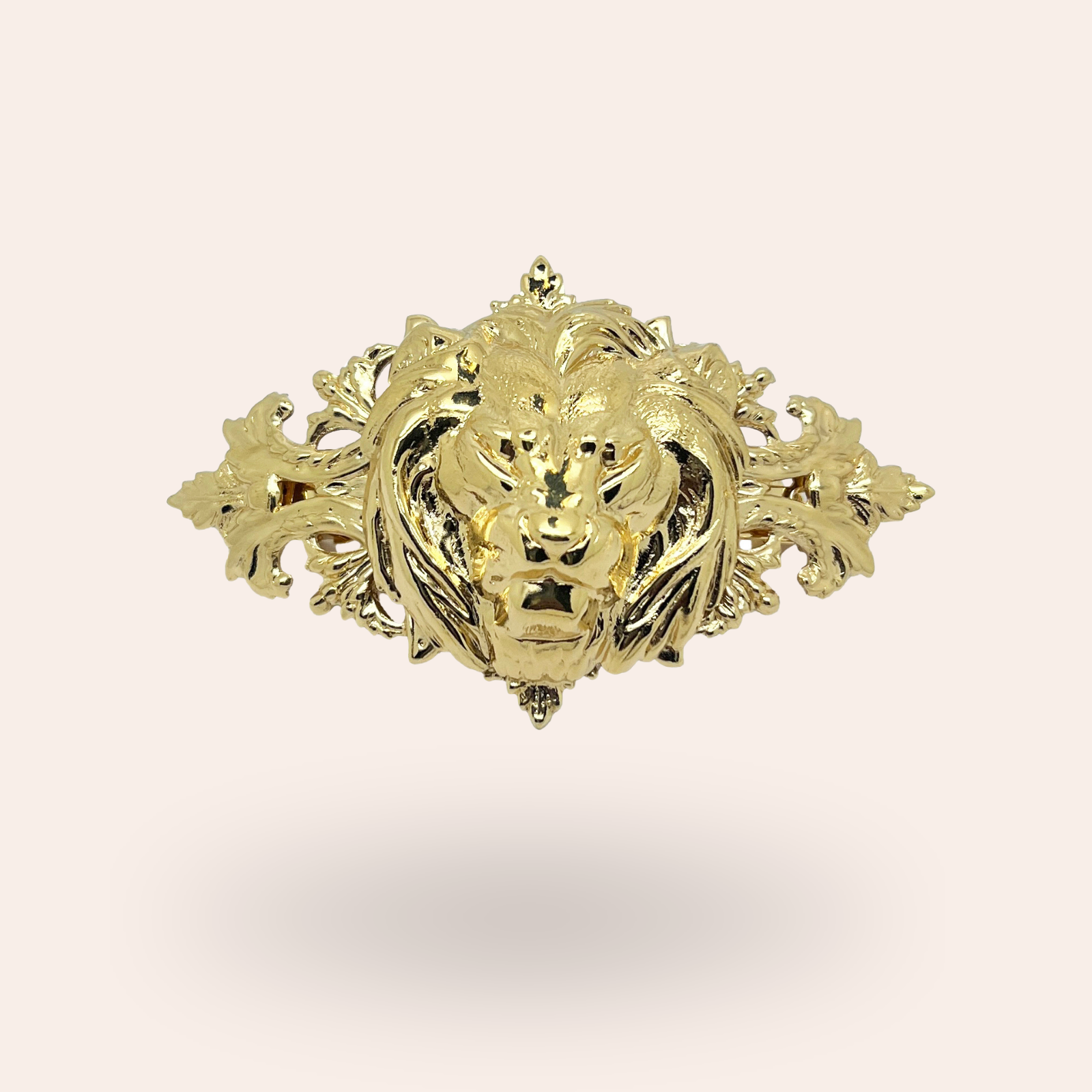 Barrette Lion Dorée