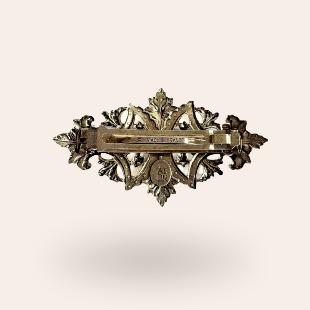 Barrette Automne Laiton